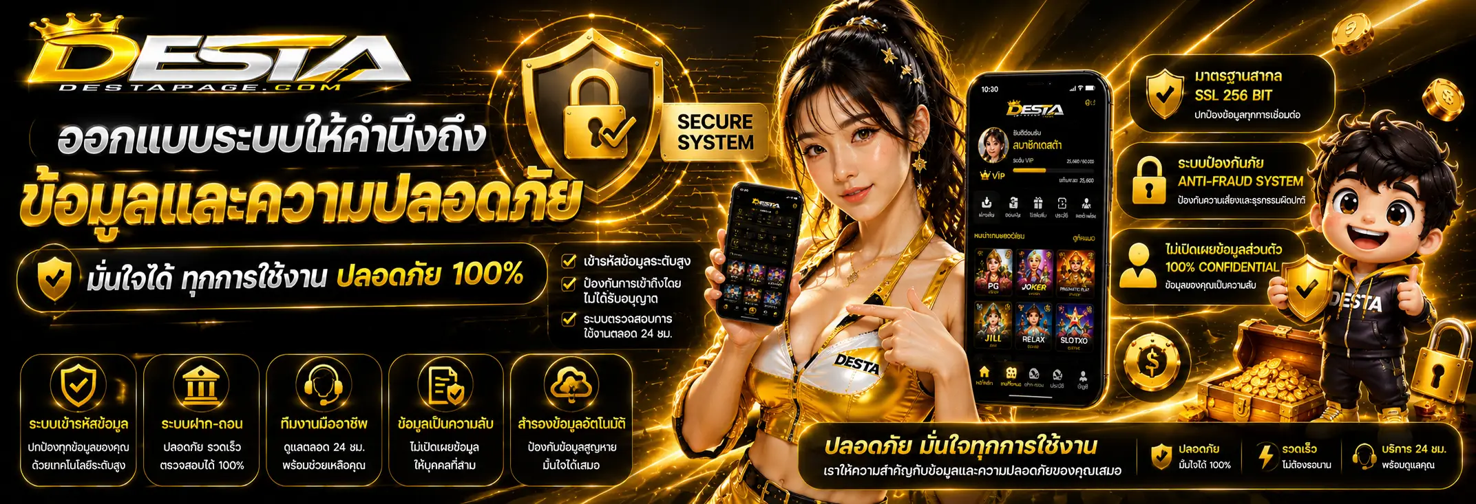ออกแบบระบบให้คำนึงถึงข้อมูลและความปลอดภัย